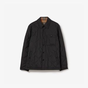 Burberry Reversible Thermoregulated Overshirt Jacket - Black
